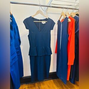 Nicole Miller dark blue dress, size 10.